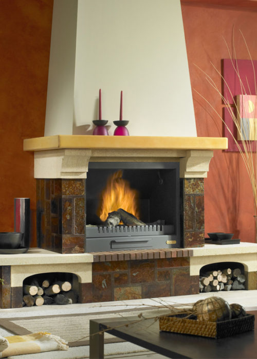 Chimenea, modelo D34-Velis en Málaga